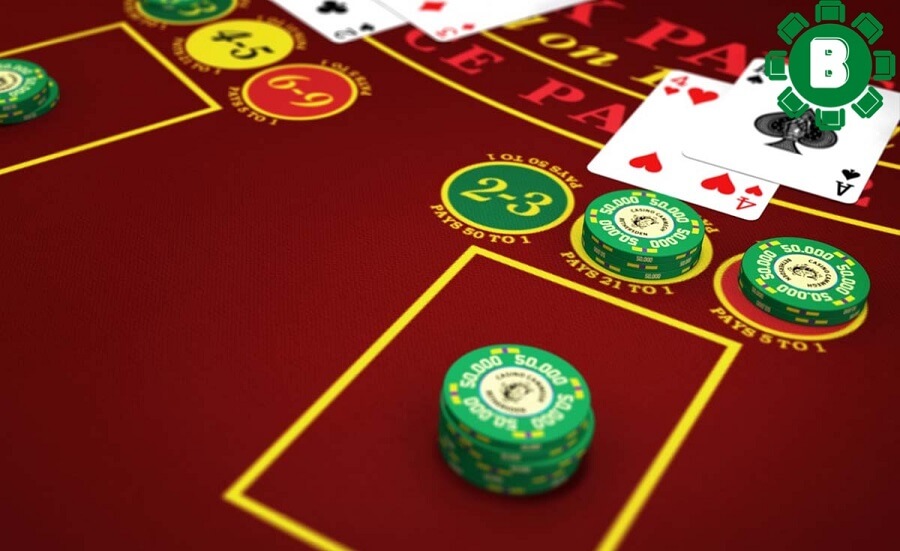 What is a side bet in blackjack and how does a side bet work?